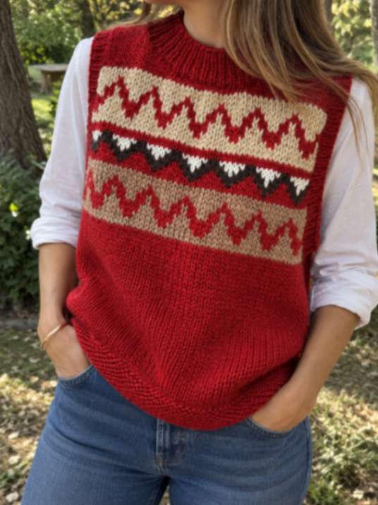 Chaleco base rojo 1